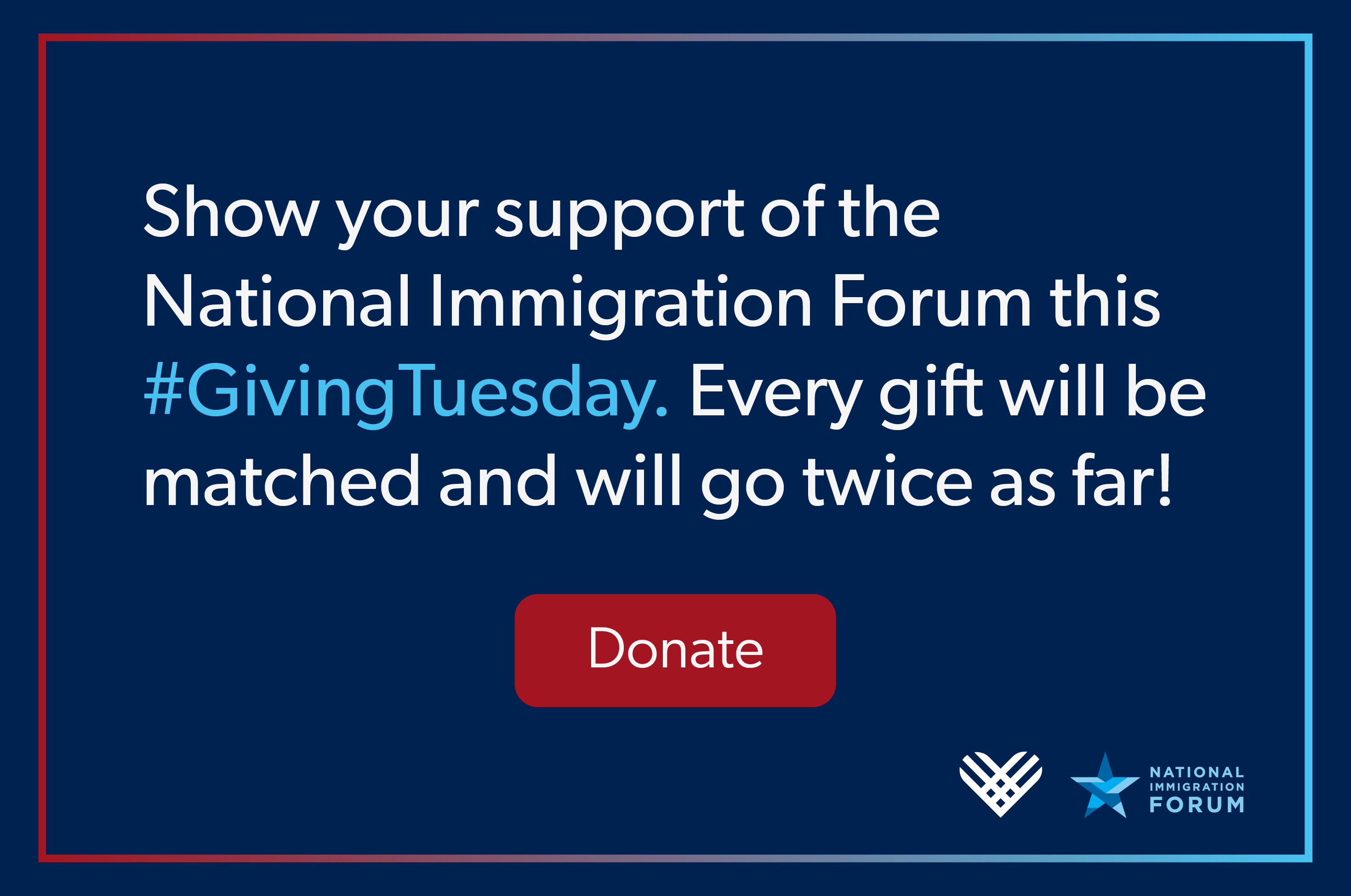 Giving Tuesday is tomorrow. Make an early gift today!