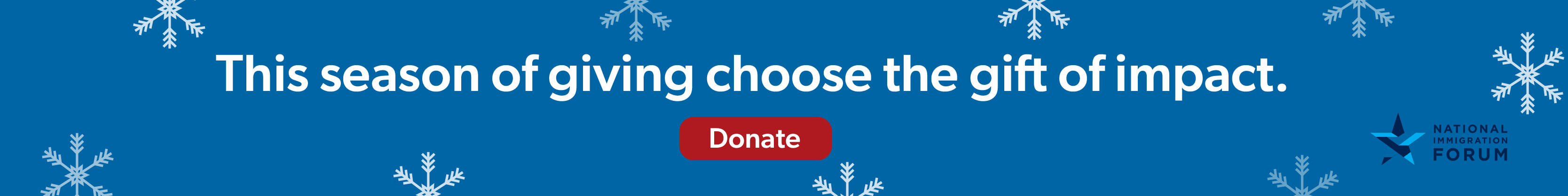 This season of giving, choose the gift of impact. Make a gift today!