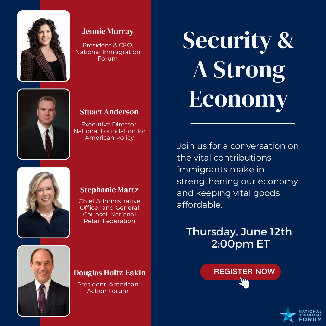 Register for Security and a Strong Economy webinar.